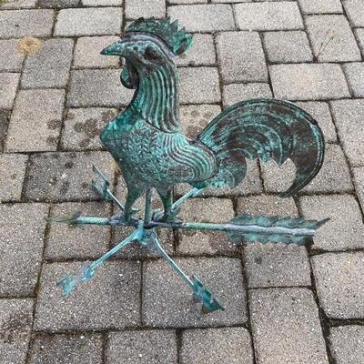 Lot #208 Small Rooster Weathervane 