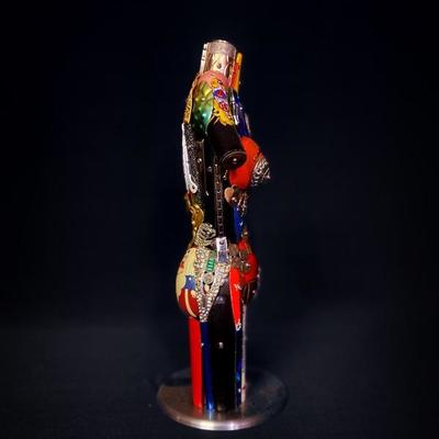 Recycled Art “Torso” Sculpture Leo Sewell Original