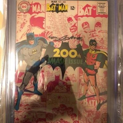 Batman #200 Cgc 7.5 Sign by Neal Adam