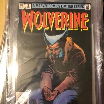 Wolverine Limited Series #3 Cgc 9.4