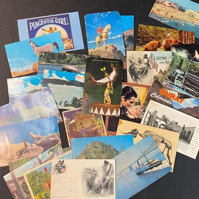 Postcard Lot #2 Mostly Western Themed