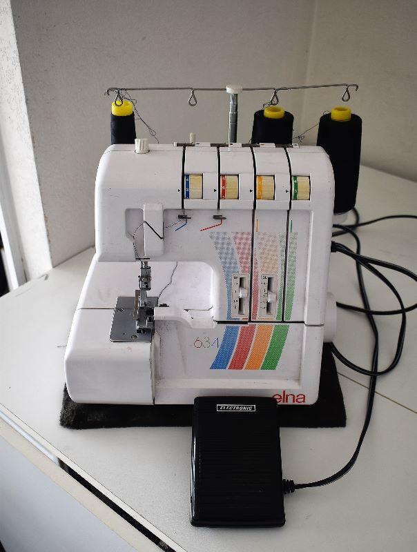 Lot 109, elna model 634 Serger, works