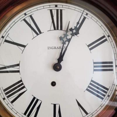 Antique Ingraham Wall Clock