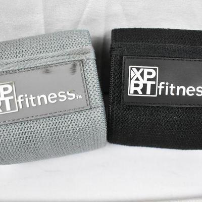 XPRT Fitness Resistance Bands Set of 3 For Booty Butt Hip Anti Slip - New