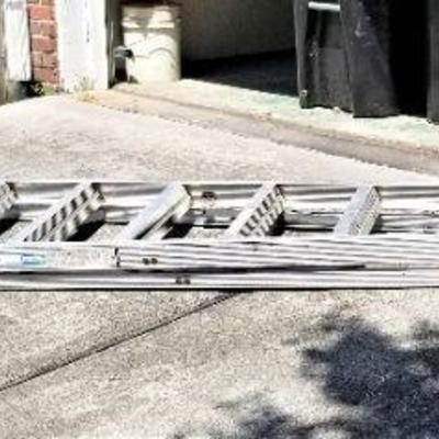 Lot #21  12 Foot Aluminum Ladder - 