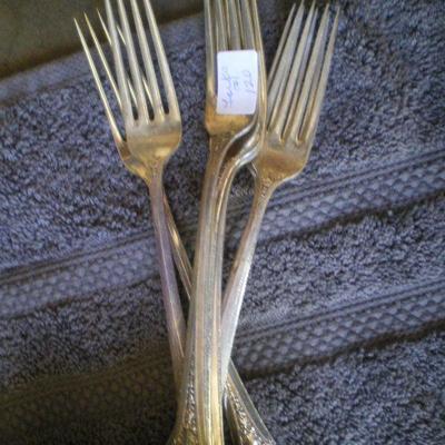 7 Sterling  Towle Royal Windsor Dinner Forks