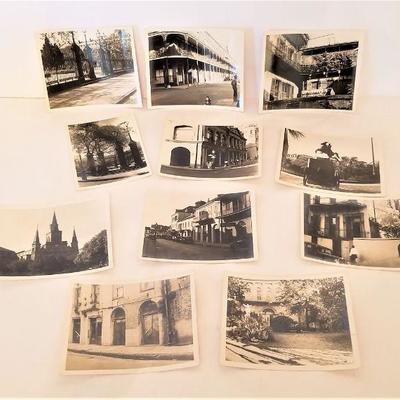 Lot #24  Lot of 11 Black and White New Orleans photographs, dated 1939