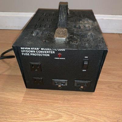 Seven Star Up/Down Converter ST 2000 Fuse Protection