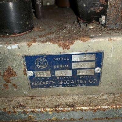 Research Specialists Co. Electrophoresis Power Supply