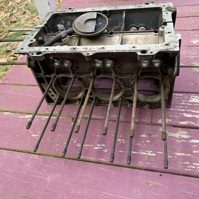 Vintage Corvair Engine Block L2 Pistons TIIIIIRA