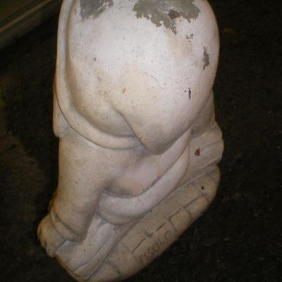 Vintage Cement Dwarf