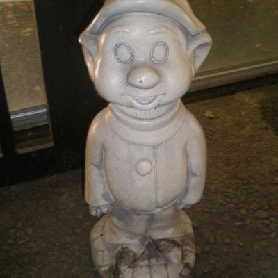 Vintage Cement Dwarf