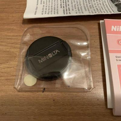 Minolta Maxxum 300si Camera With Case And Manual