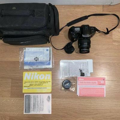 Minolta Maxxum 300si Camera With Case And Manual