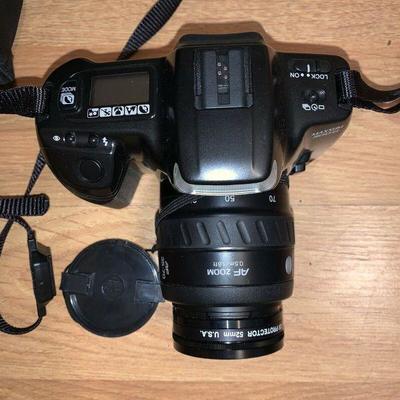 Minolta Maxxum 300si Camera With Case And Manual