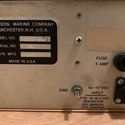 Vintage Raytheon Marine Company Manchester, NH