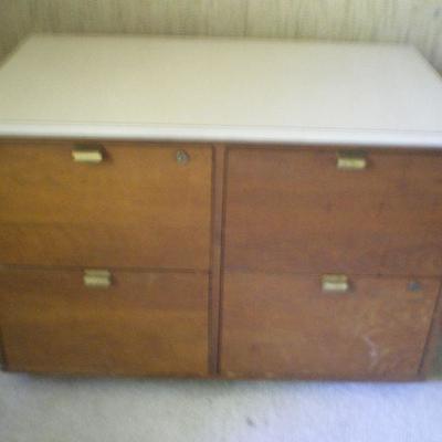 Vintage Files with Laminate Top