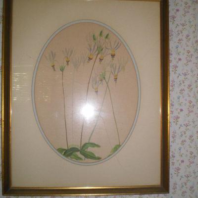 Pair Vintage Botanical Prints