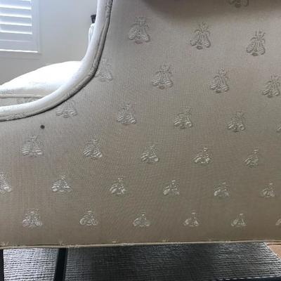 Gorgeous Ethan Allen Upholstered Camelback Sofa 