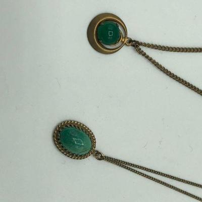 Pair of Vintage Pendant Necklaces
