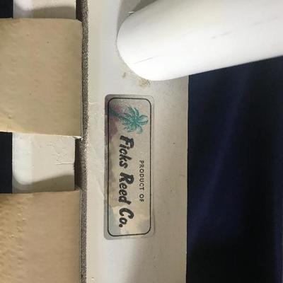Ficks Reed Mid Century Modern Club Chair