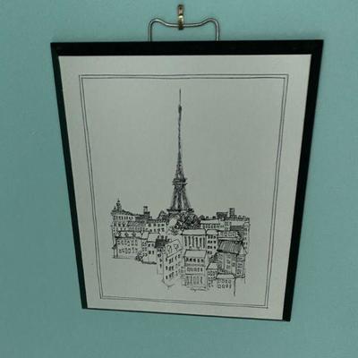 Eiffel Tower and City Picture