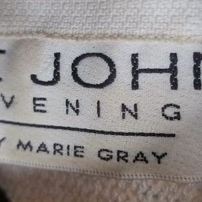 Vintage St John's evening wear by Marie Gray size m