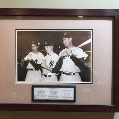 Legends of the Game Yankees Print