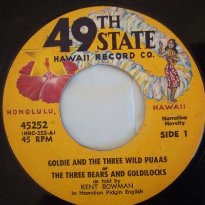L120 - Various 45 rpm 7'' Vinyl Records Latin Hawaiian Oldies