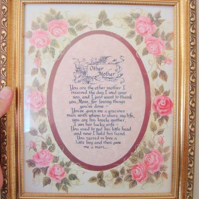 L122 - 4 Piece Framed Art Lot 