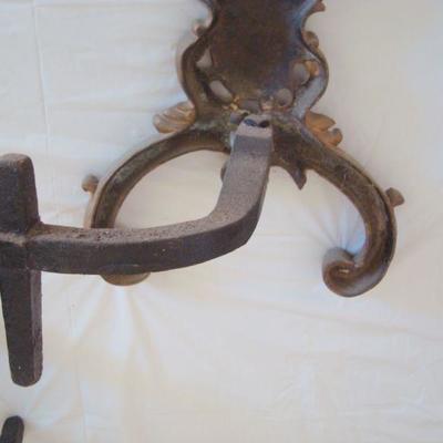 L123 - Pair of Andirons 