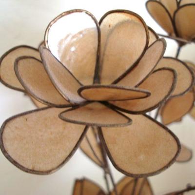 L129 - Vintage Glass Floral Bouquets
