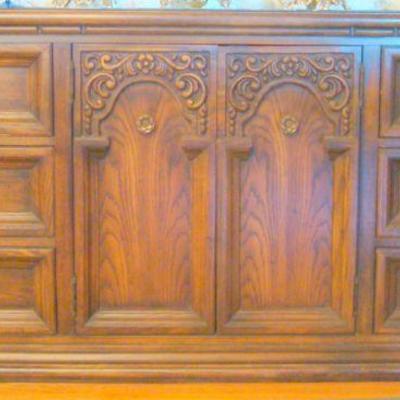 D106 - Glass Top Low Profile Buffet 