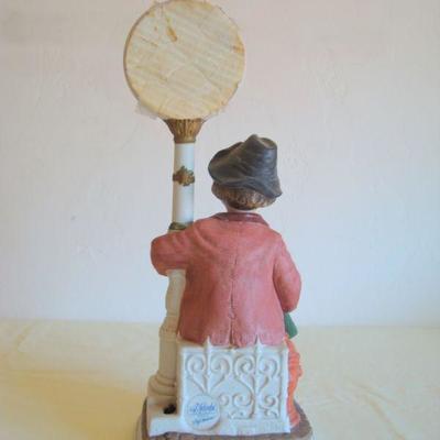 bd1 L104 - Melody in Motion Hobo Clown Clock 