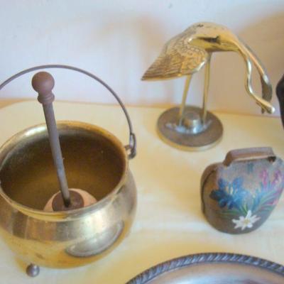 bd1 L112 - 8 Piece Metal Lot of Assorted items
