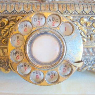 bd1 L117 - Antique Looking Candle Stick Telephone