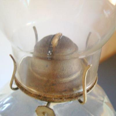 bd1 L122 - Clear Oil Kerosene Lamp
