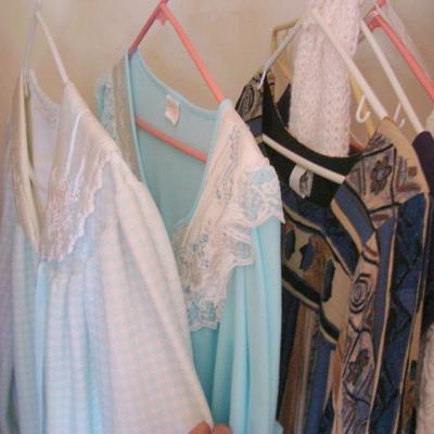 bd1 L130 - Womens Vintage Coat and Gown Lot 