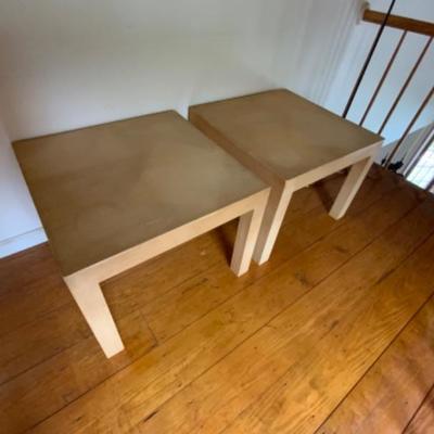 MCM PAIR OF PARSONS SIDE TABLES