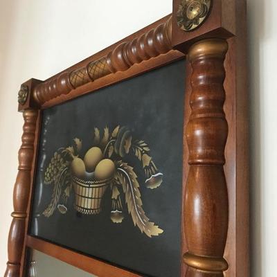 Hitchcock Solid Maple Wall Mirror