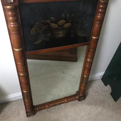 Hitchcock Solid Maple Wall Mirror