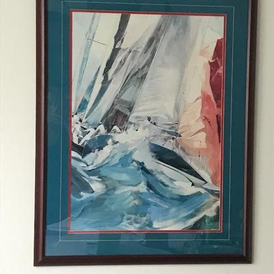 Sailing Print