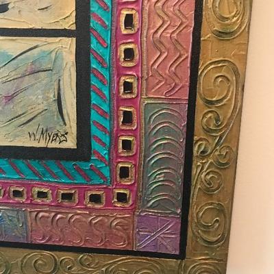 Original Oil Painting by W. Myers