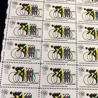 #44 (50) .06 Cent 1972 Olympic Summer Games Bicycles 