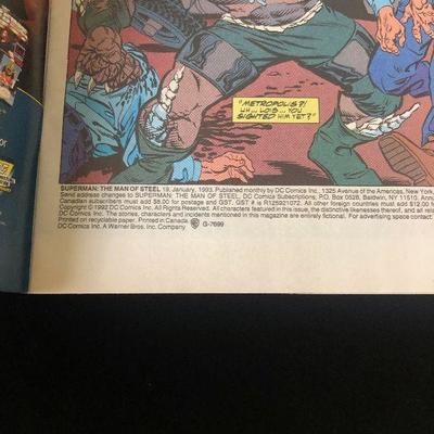 #48 DC Comics - Superman the Man of Steel #19  January  1993