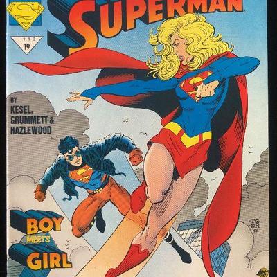 #50 DC Comics - The Adventure of Superman #502 Jul 1993