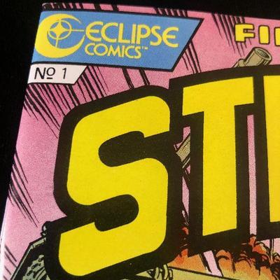 #52 Eclipse Comics- STRIKE #1 First issue l987 