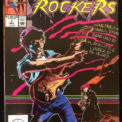 #54 Marvel Comics - Steel Town Rockers #1 1990. 