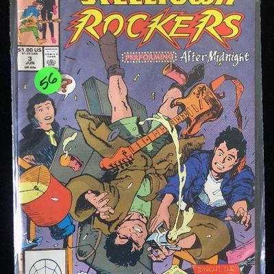 #56 Marvel Comics - Steel Town Rockers #3 1990. 
