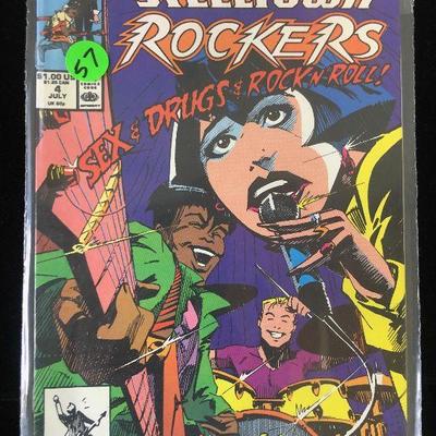 #57 Marvel Comics - Steel Town Rockers #4 1990. 